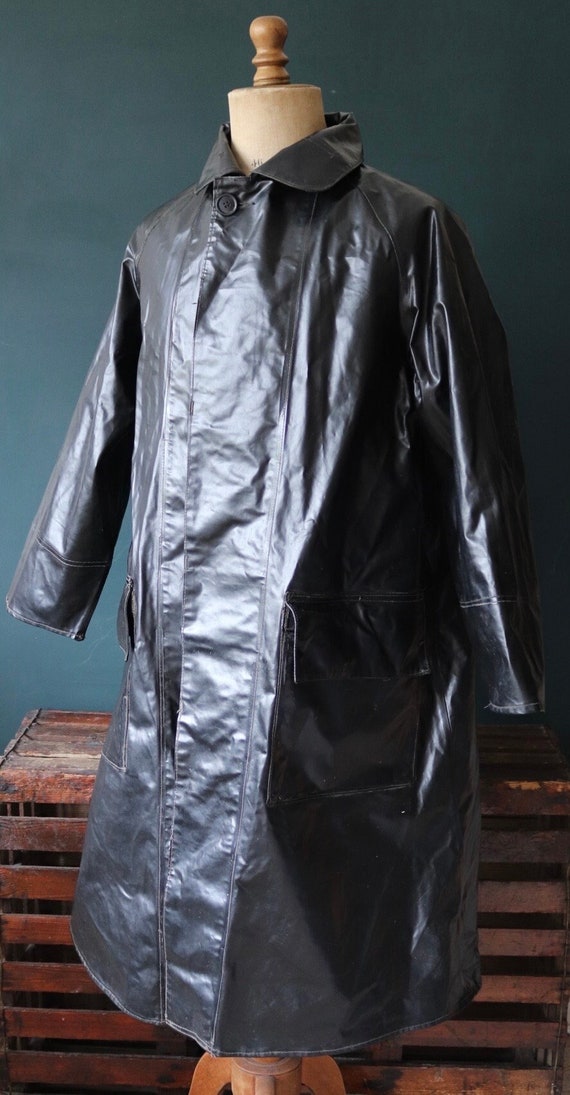 Royal navy shop raincoat