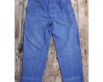 Vintage French Pants, Size L, Waist 40