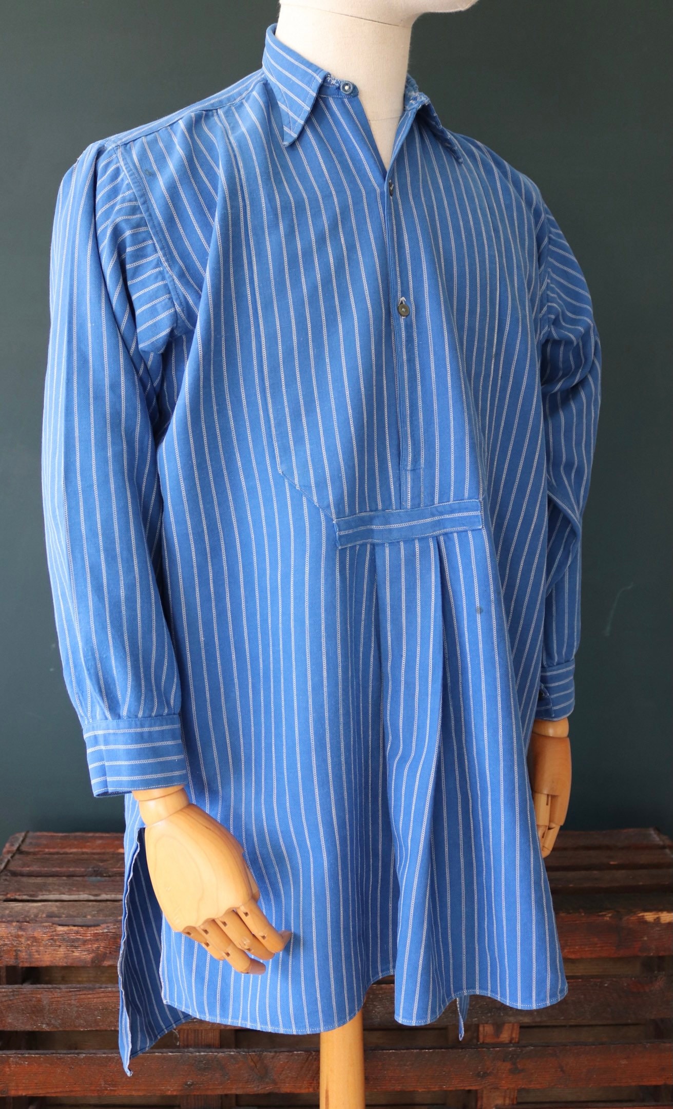 La Poste Poste Postman francese Pale Blue Camicia Abbigliamento Abbigliamento genere neutro per adulti Top e magliette Camicie Oxford Piccolo 