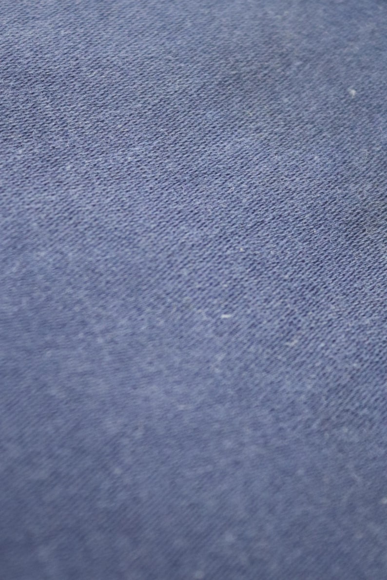 May include: Close-up of a blue fabric with a textured surface.