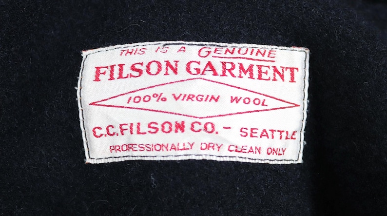 Vintage 1970s CC Filson Workwear Shirt - Cruiser Jacket - 47” Chest - Etsy