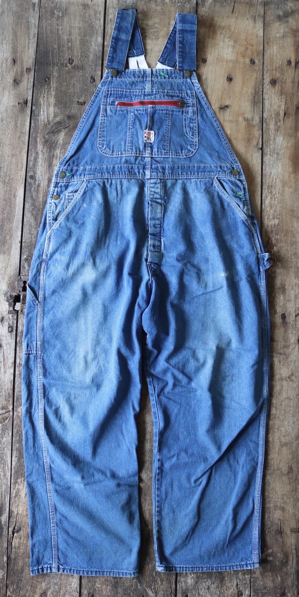 Vintage 1970s 70s Pointer indigo blue 