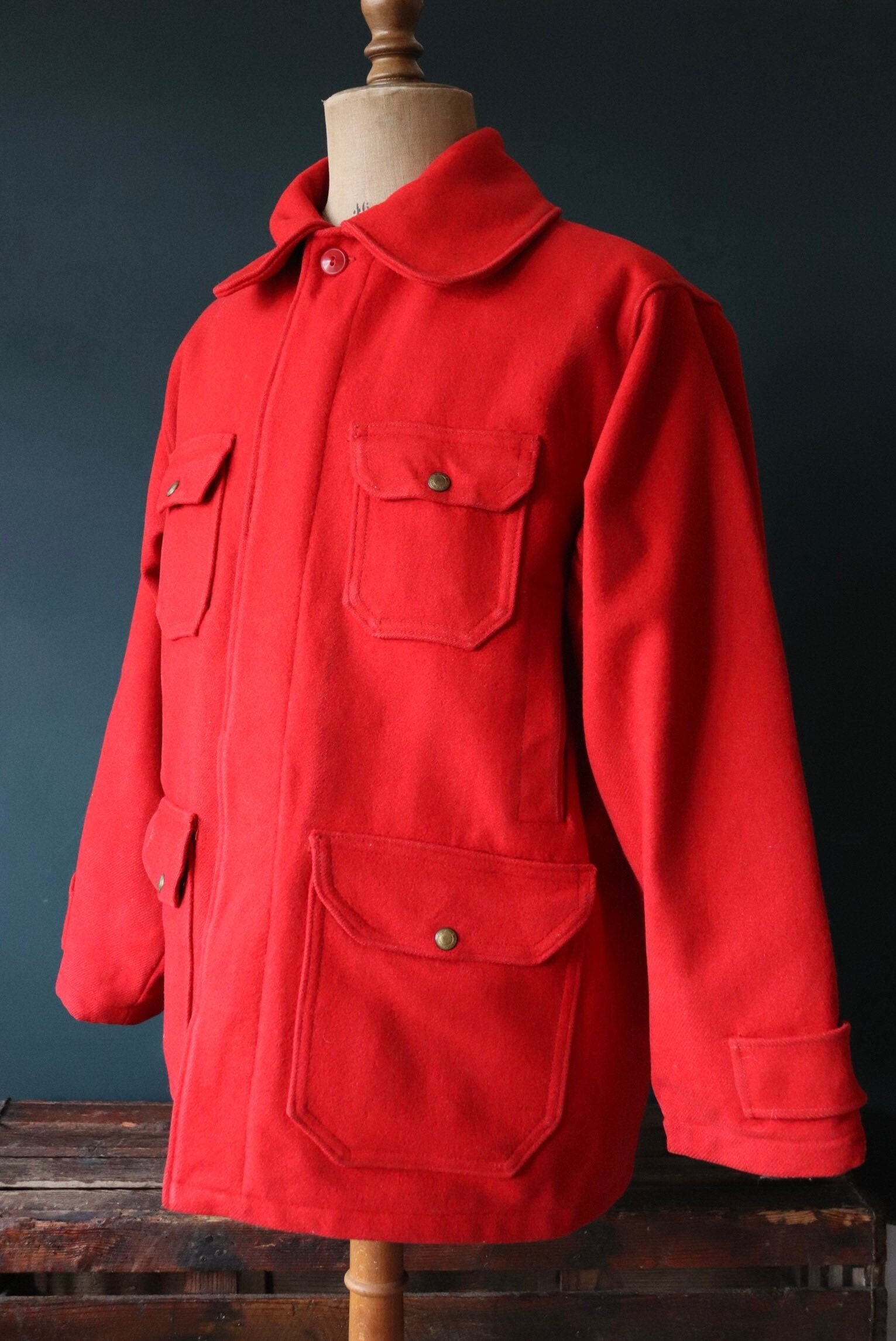 Woolrich store mackinaw coat