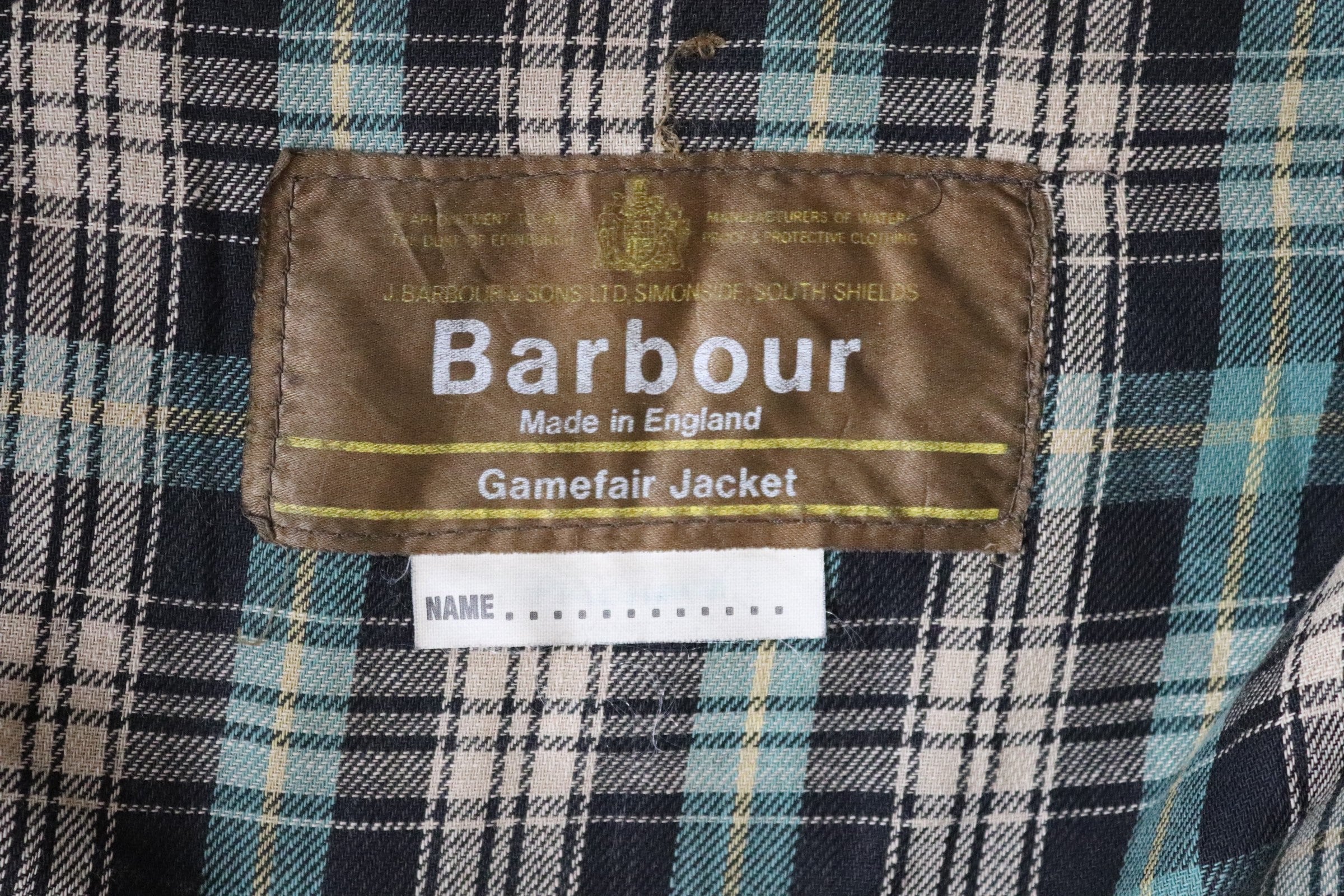Vintage 1970s 70s green Barbour Gamefair waxed cotton jacket | Etsy