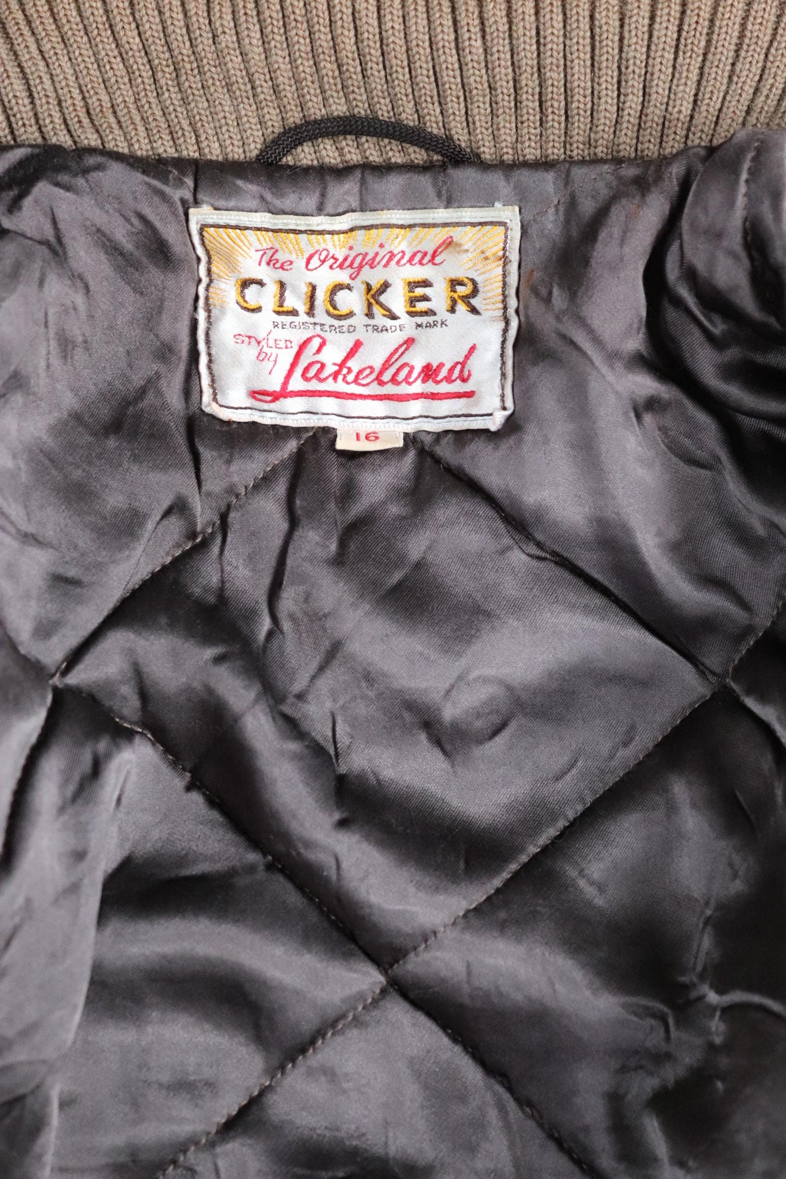 Vintage 1950s 50s 1960s 60s grey wool Lakeland Clicker car Vintage 1950s 50s 1960s 60s grey wool Lakeland Clicker car