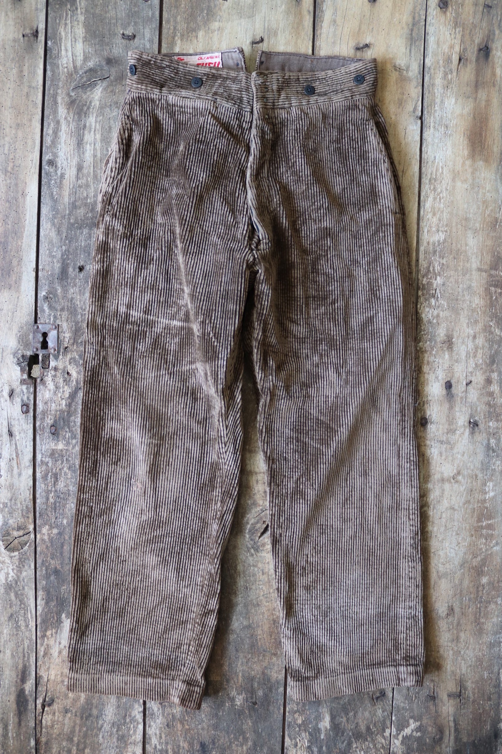 40s 50s フレンチ コーデュロイパンツ ユーロ ヴィンテージ ヨーロッパ