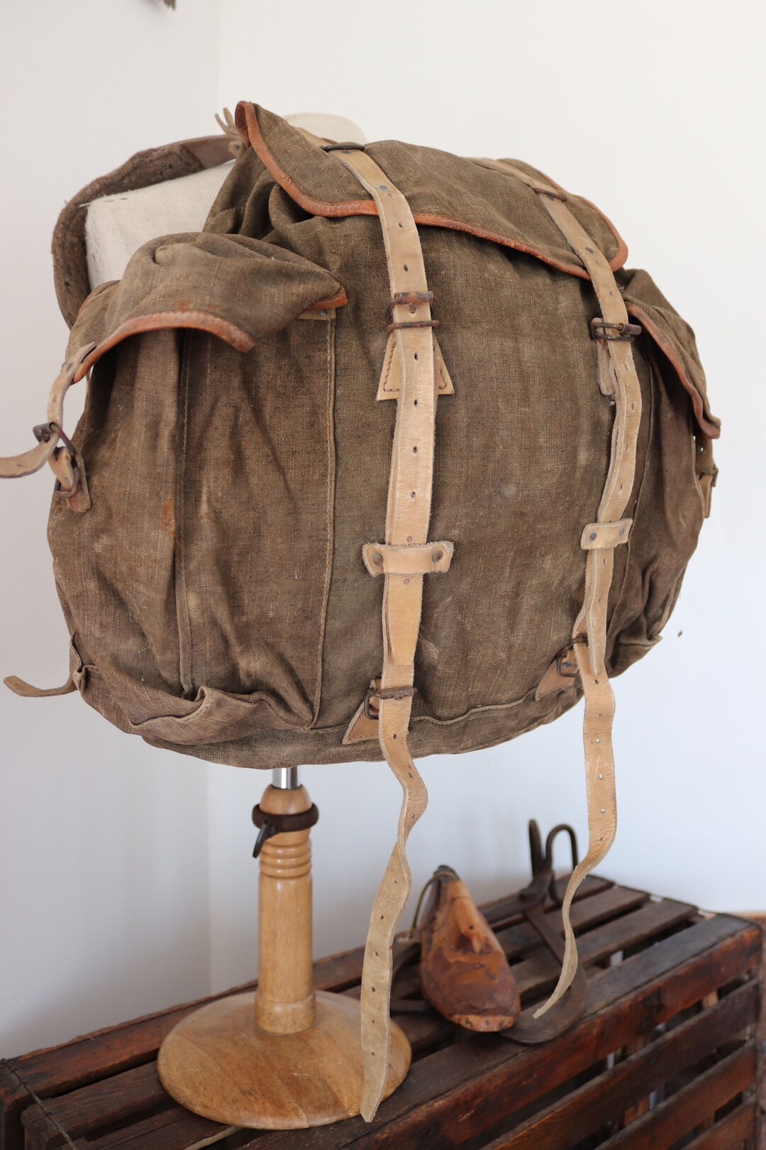 French Army Backpack From 1957 - Etsy