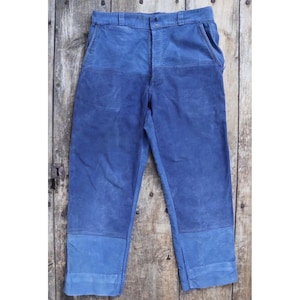 Vintage French Work Pants 1940s - Etsy