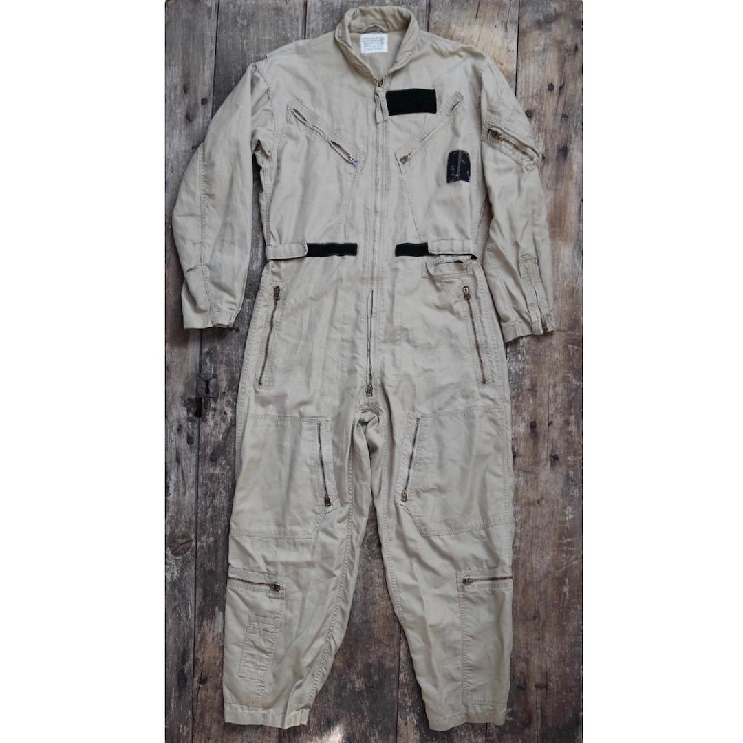 Vintage 1960s USN Flight Suit - Military Coveralls - Vietnam