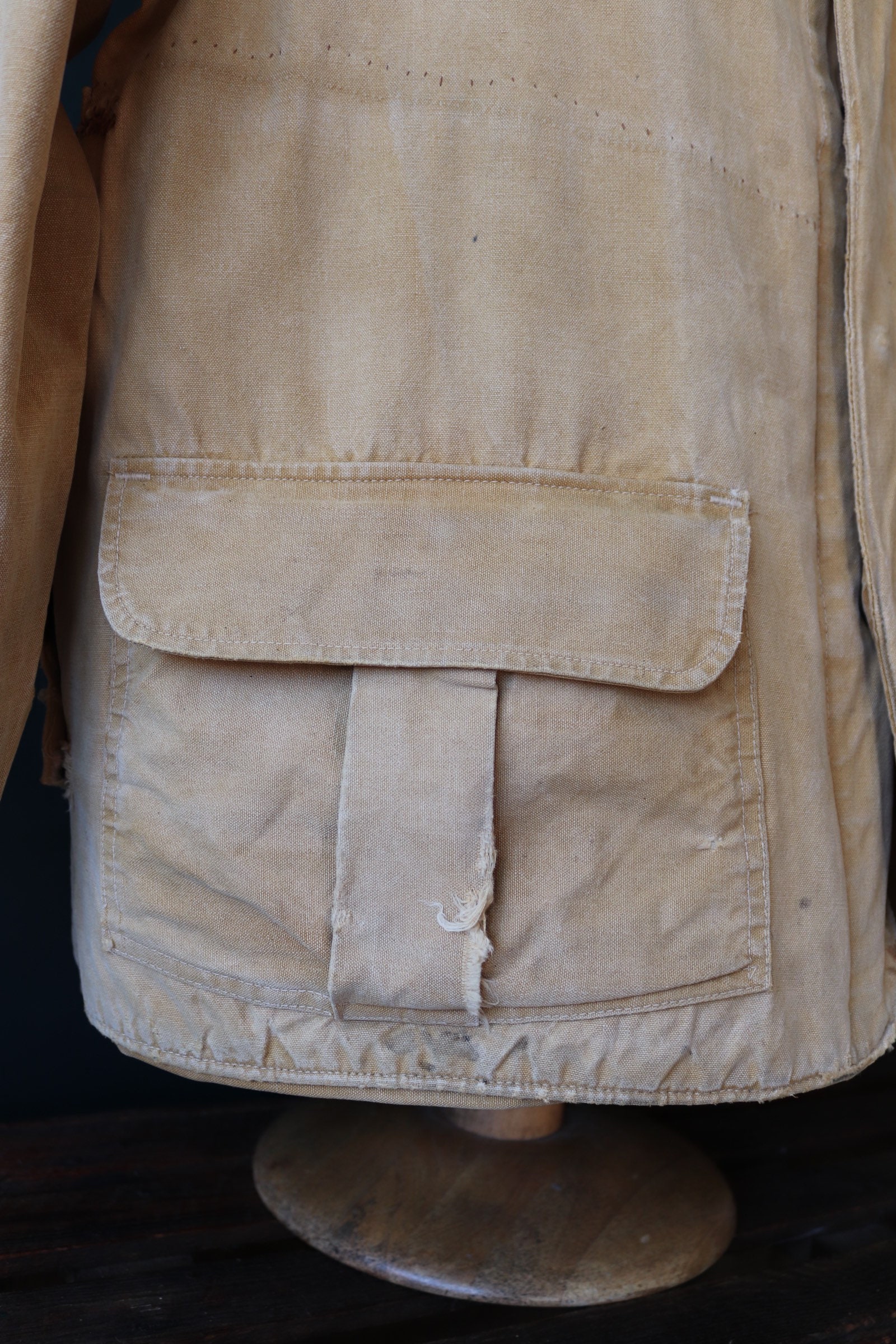 Manteau veste de chasse homme Hinson Bodyguard vintage années 1940 USA