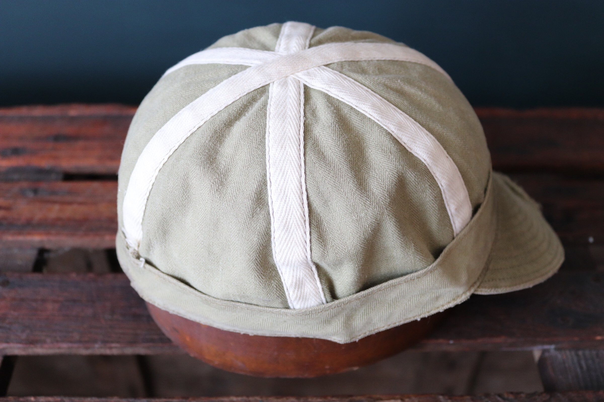 40s usarmy A3 HBT メカニックキャップビンテージ