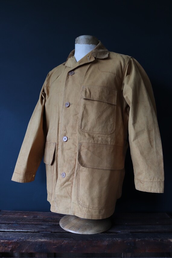 Vintage 1960s 60s 1970s 70s Hamilton Carhartt Super Dux Tin Cloth