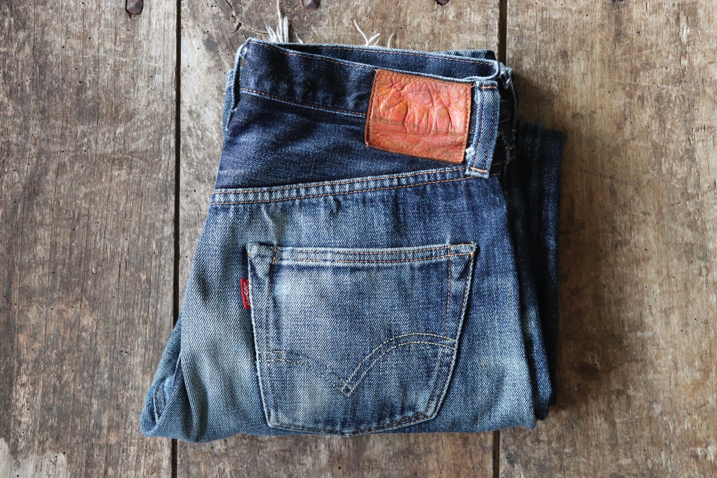 LEVI'S LVC Big E Vintage Clothing 501Z XX Denim Selvedge Jeans W26 L32