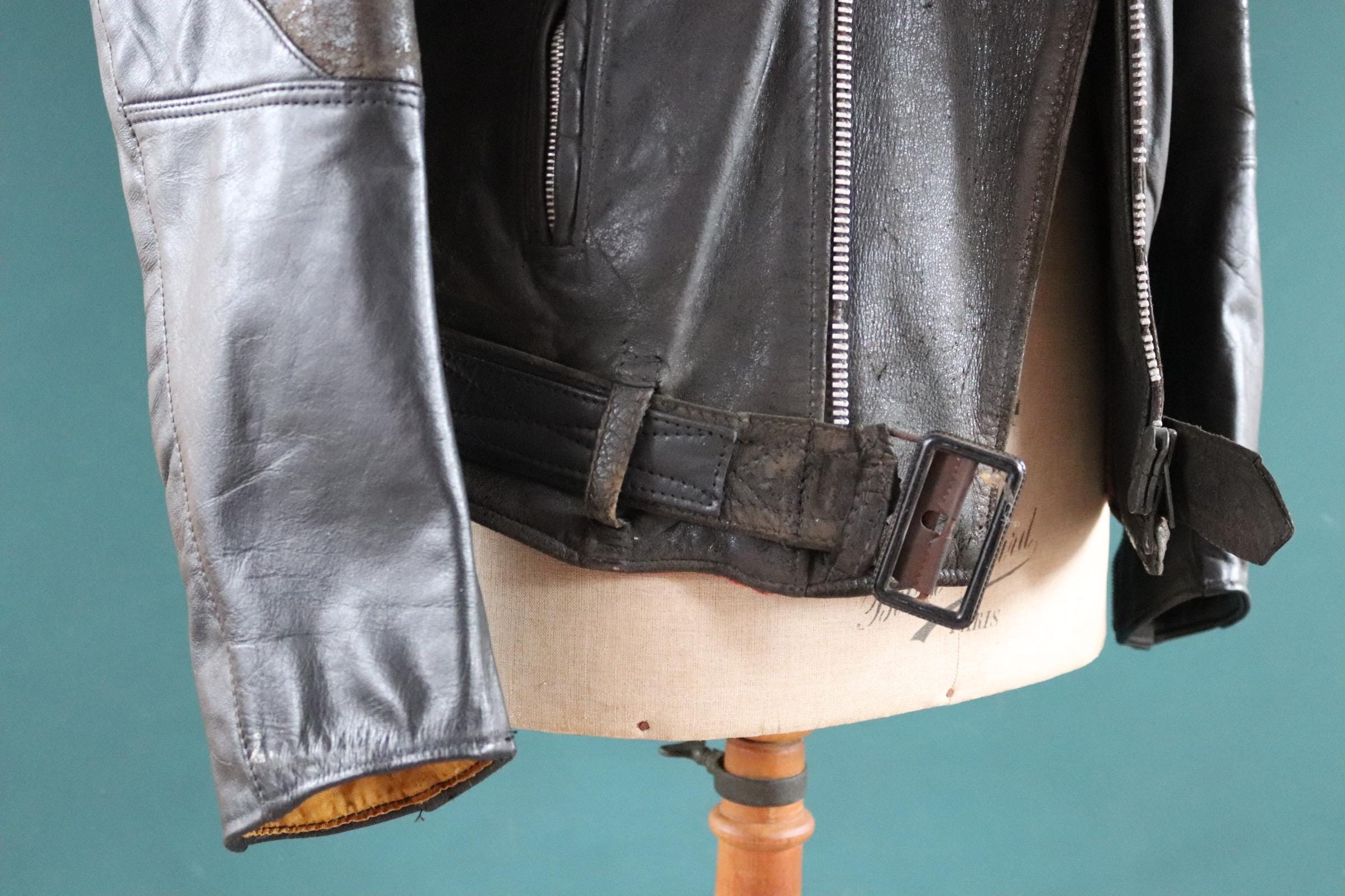 Vintage 1960s Lewis Leathers Jacket - Aviakit - 45