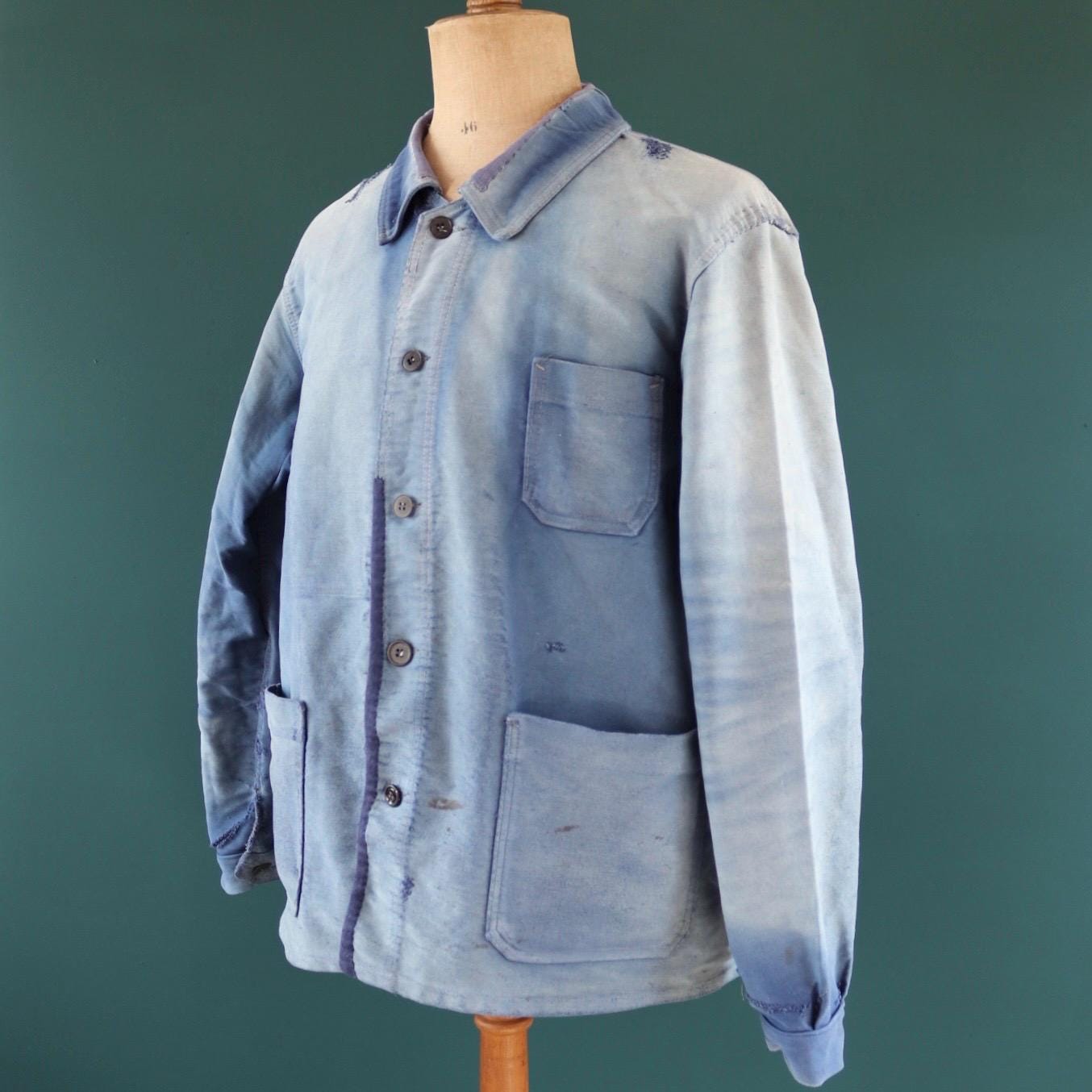 Bleu de chauffe Moleskin Women's Work Jacket Blue