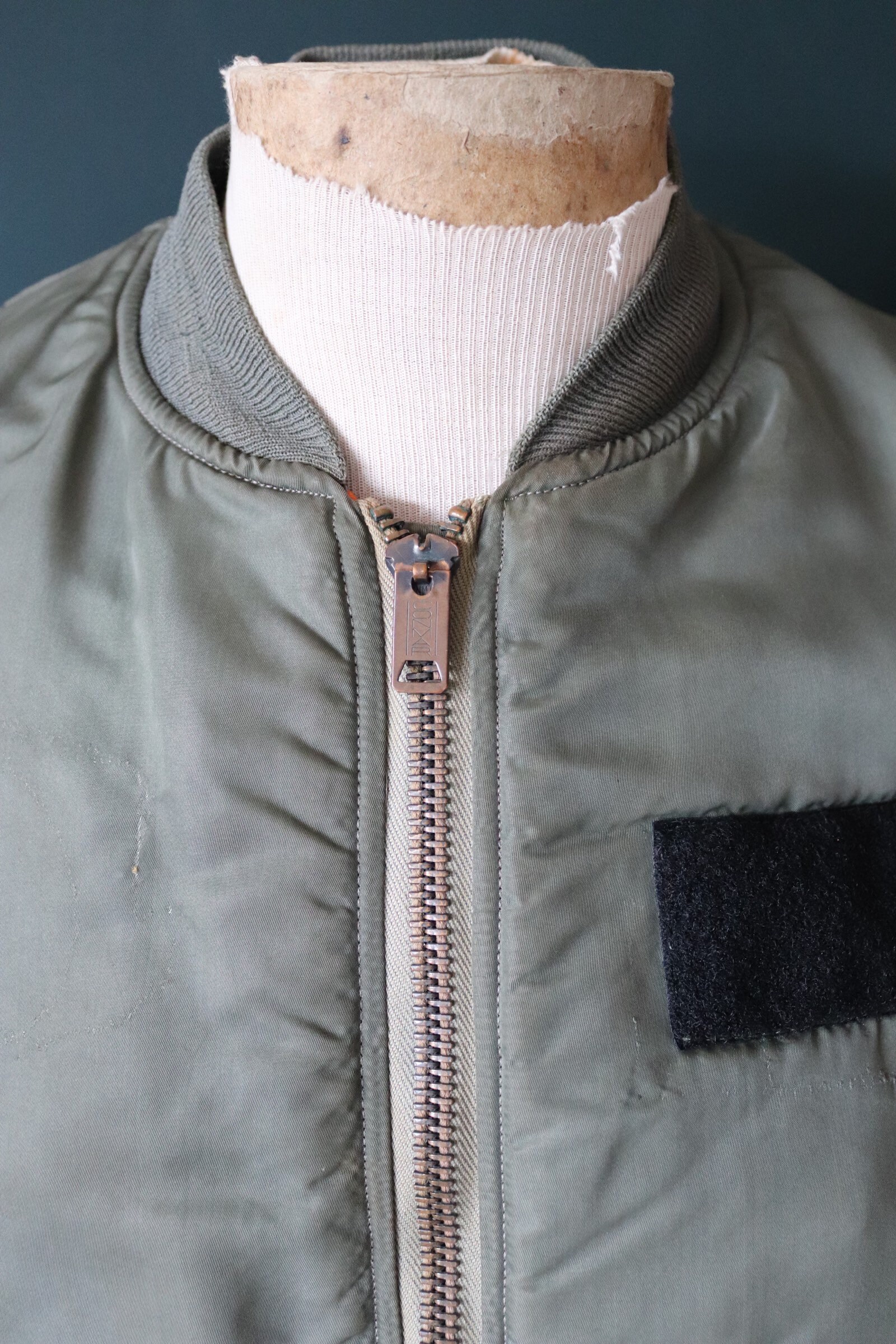 Vintage 1960s 60s Skyline Clothing MA-1 MA1 flight bomber jacket