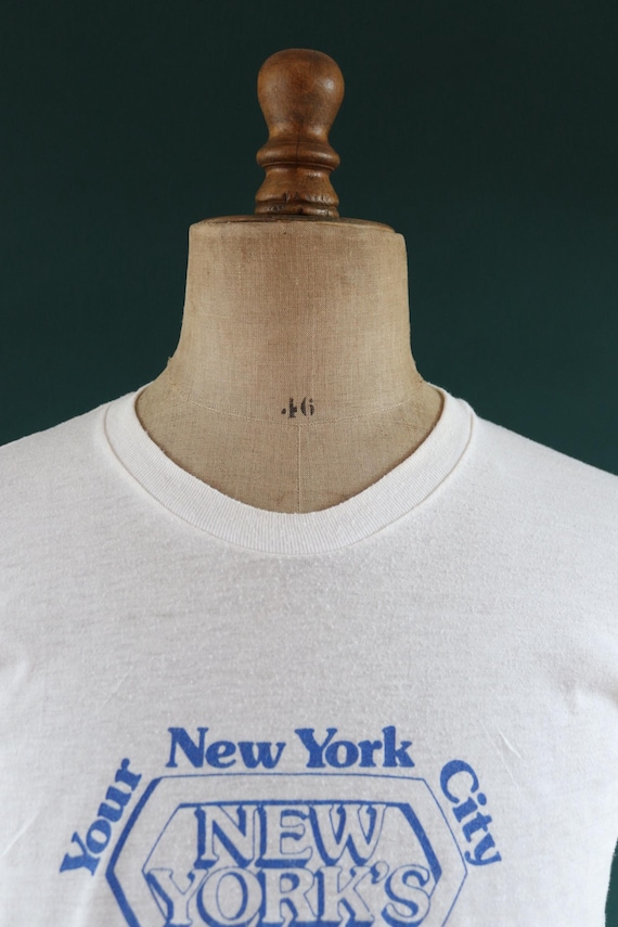 1980年代のヴィンテージ シングルステッチ NYC Tシャツ - ルノーカー 