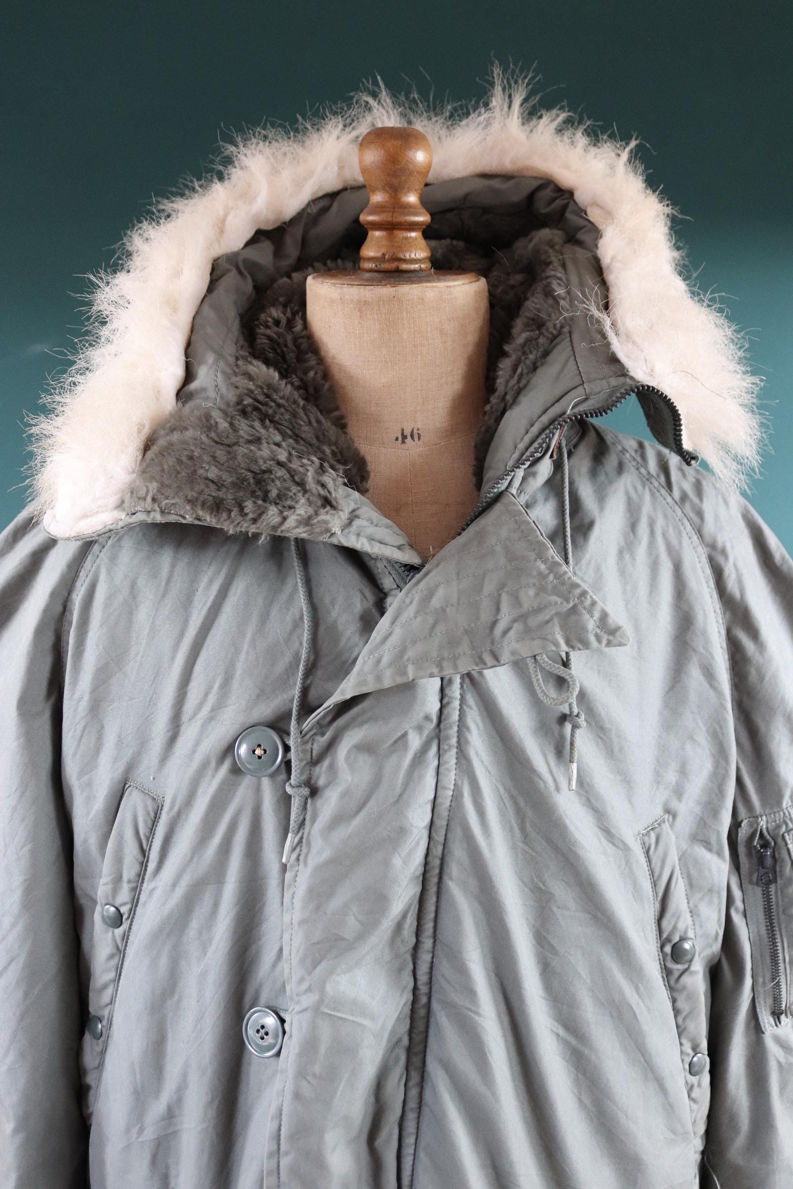 Vintage 1980s USAF N3B Parka - US Air Force Snorkel Jacket - 52