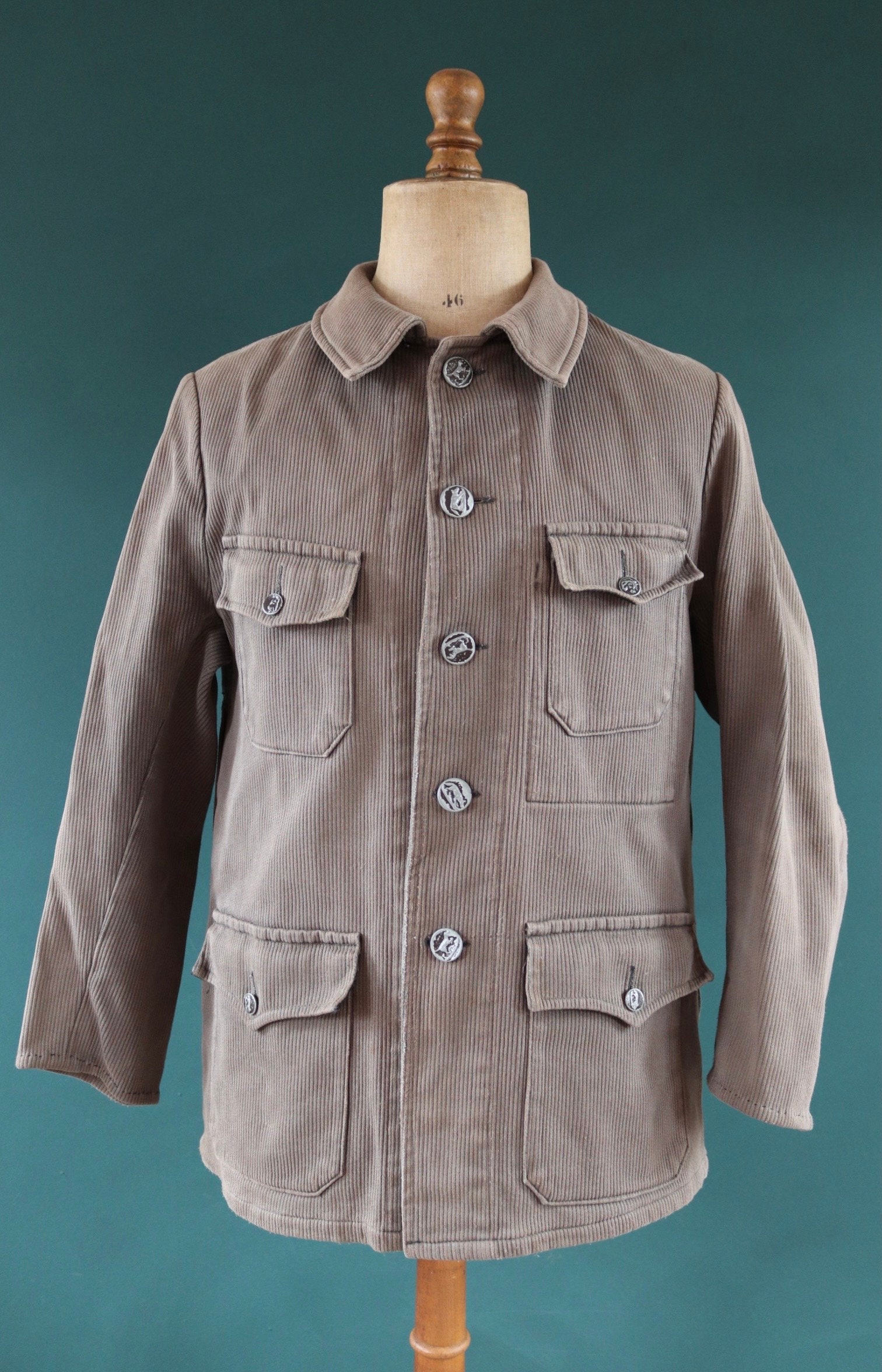 50S60S Vintage French Hunting Jacket | eBay