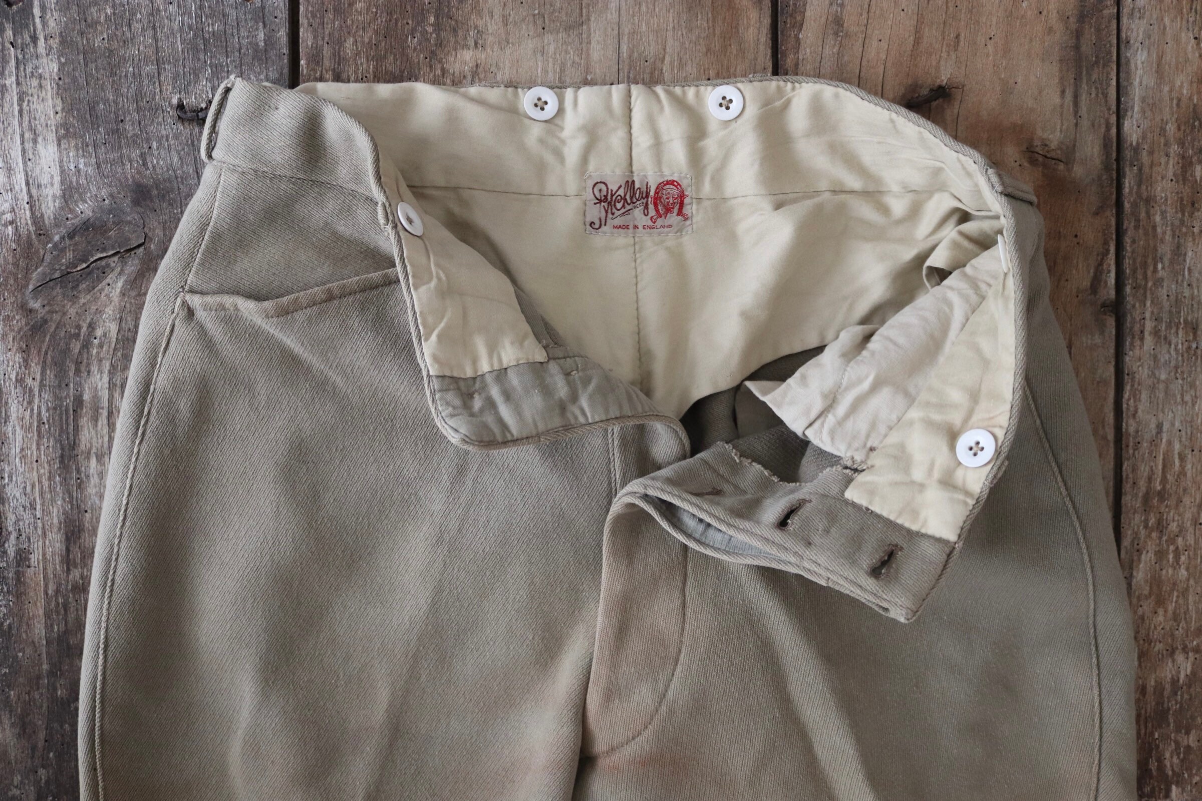 Vintage 1950s 50s 1960s 60s British English riding hunting breeches