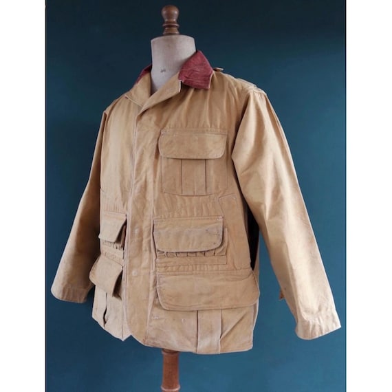 L 50s HINSON Bodyguard ハンティングジャケット 46 Vintage 1950s Hinson Bodyguard Jacket - Hunting Coat - American