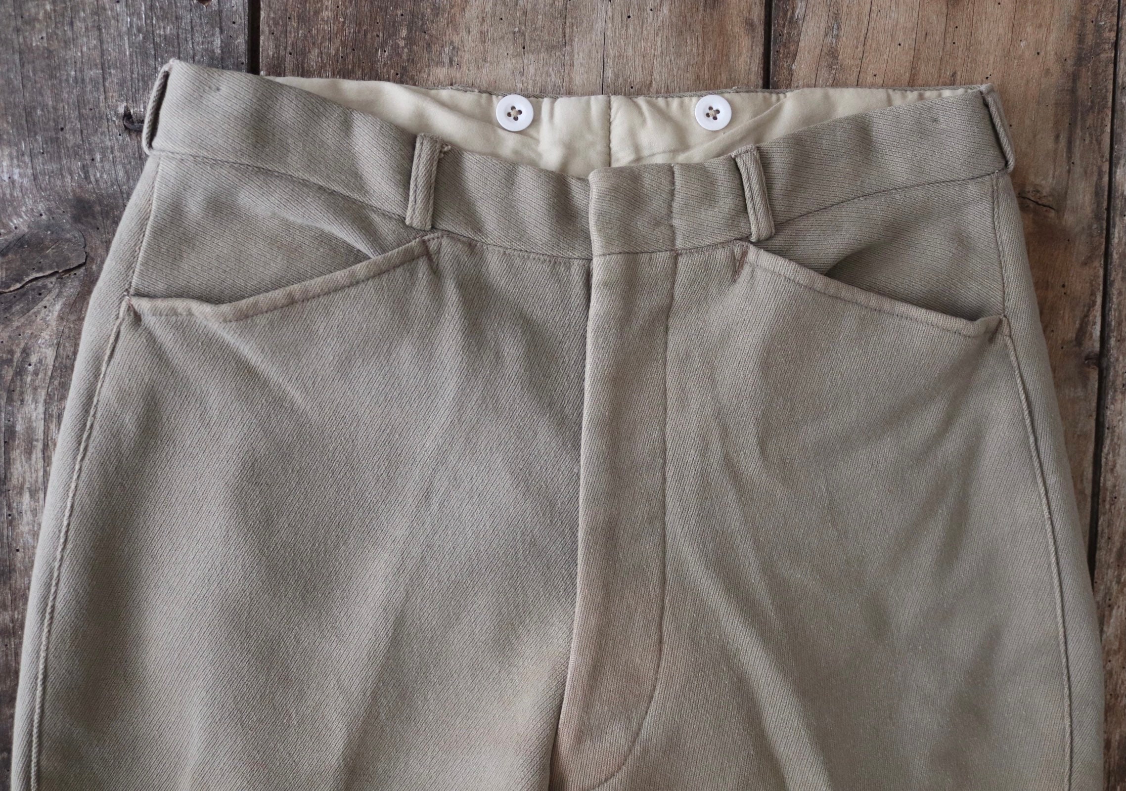 Vintage 1950s 50s 1960s 60s British English riding hunting breeches
