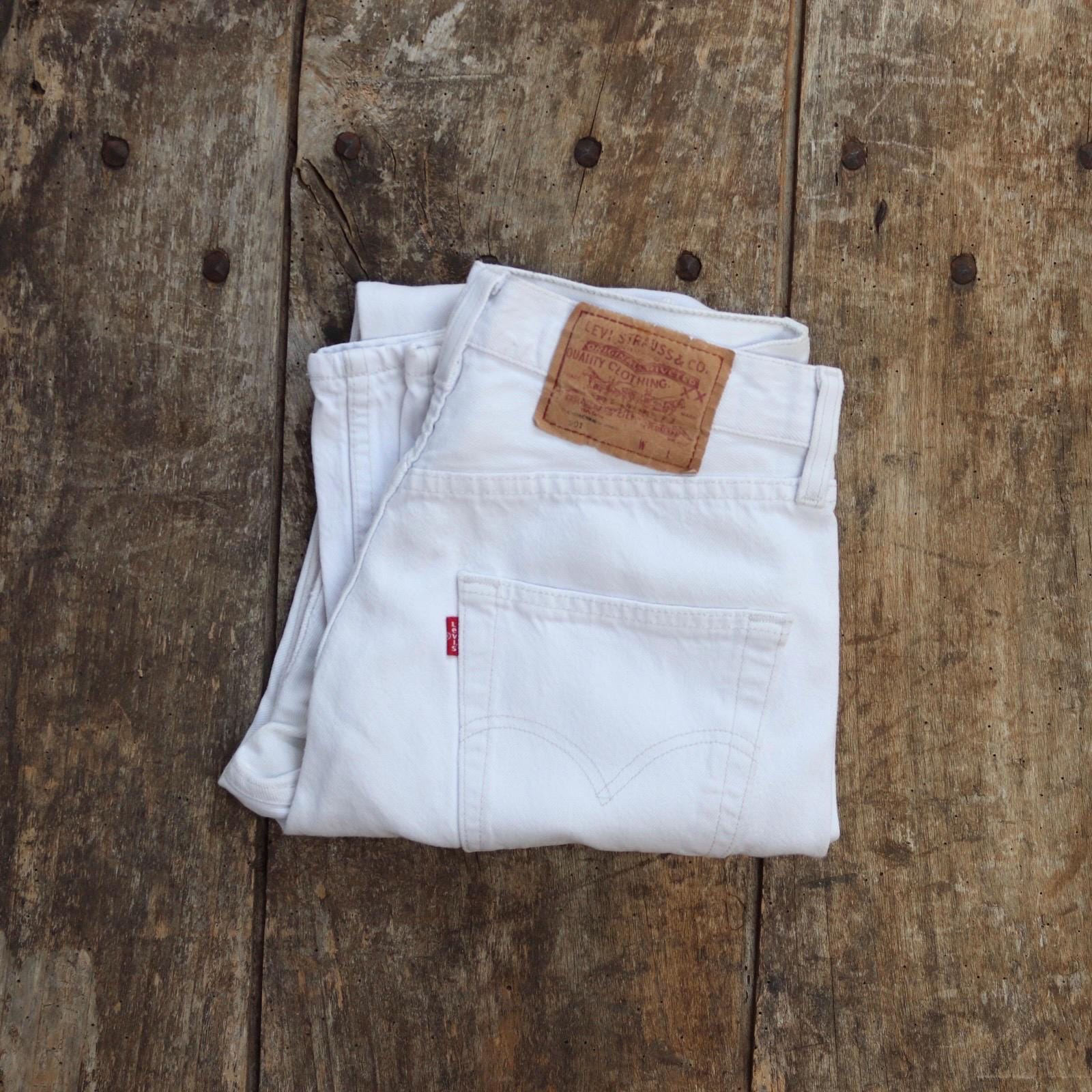 Us 購入Old Levi's 501 White Jeans W34L28 501® Original Cropped Women's Jeans - White | Levi's® CA