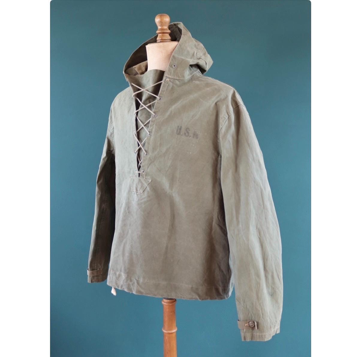 2022　Workers　 Navy Smock Mod Us Navy Smock - Etsy