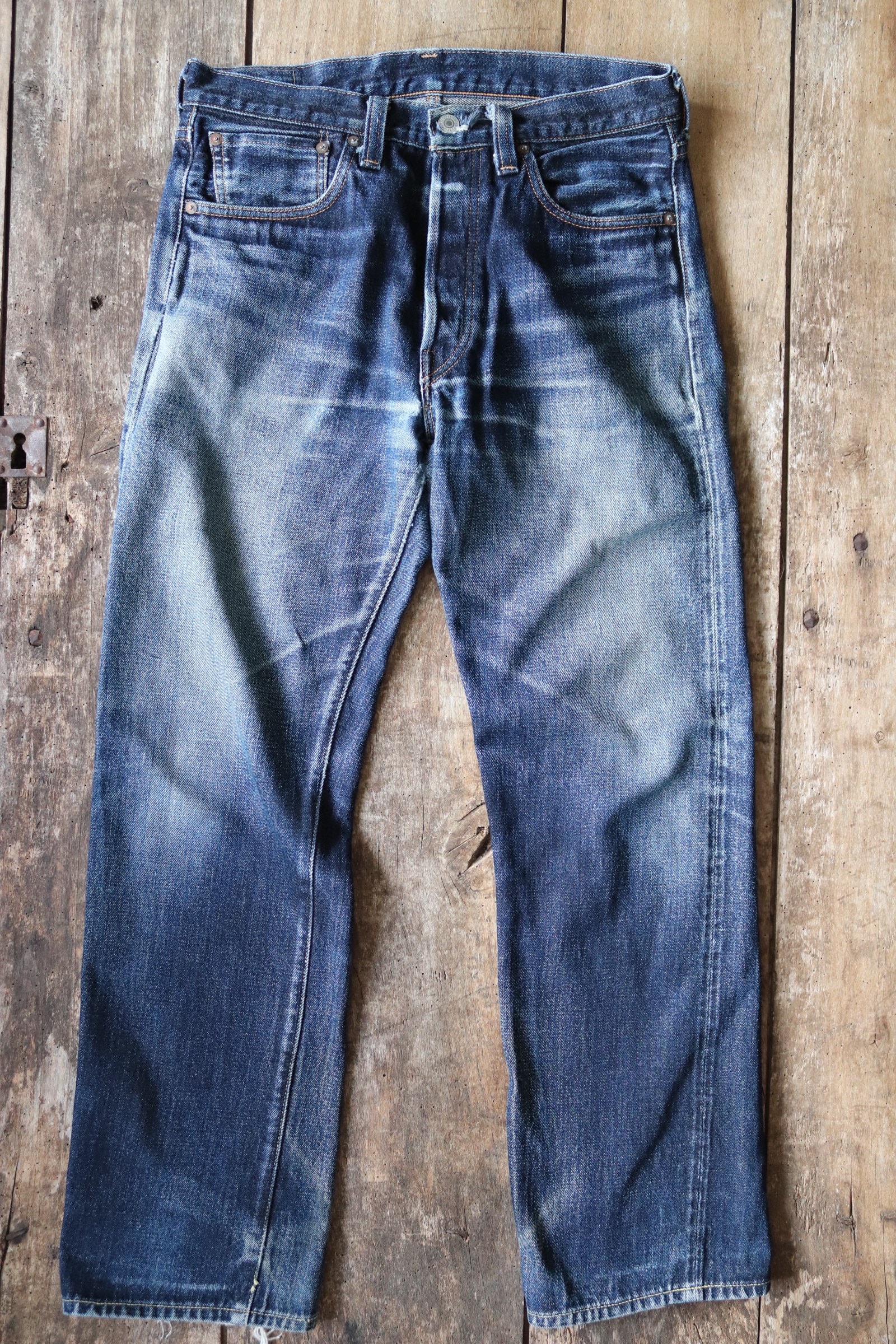 Vintage Levis Levi Strauss LVC 501XX big capital e denim jeans selvedge ...