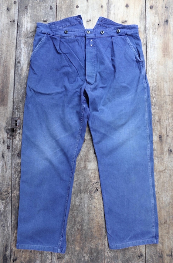 French 1940s workwear trousers - Gem French 1940s workwear trousers - Gem