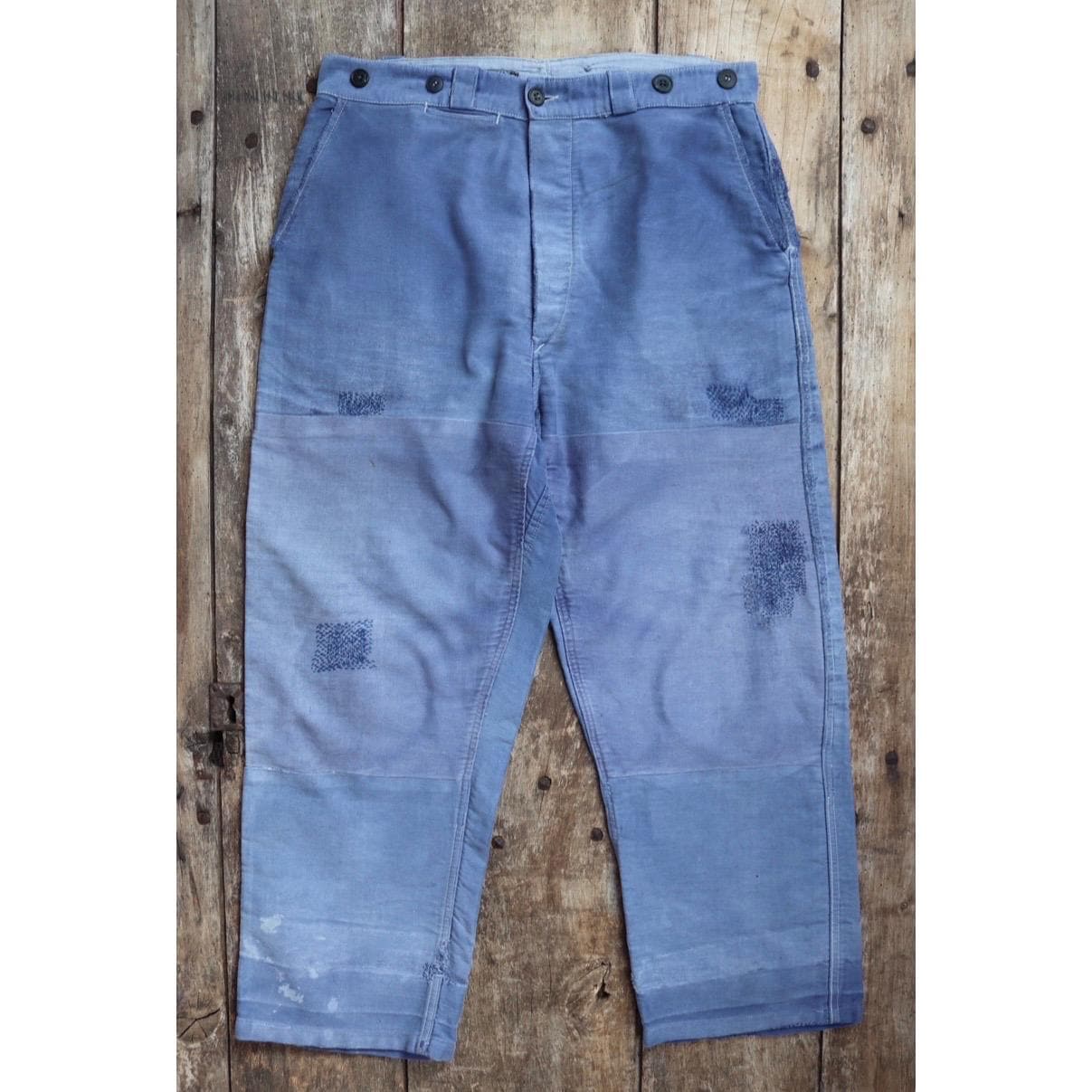 French Moleskin Trousers - Etsy