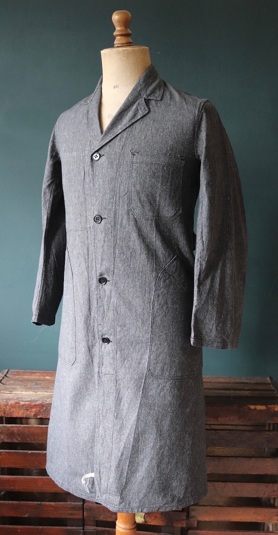 ジャケット・アウター 40's FRENCH WORK FEDED JACKET 全国通販】DEAD STOCK 40-50s FRENCH WORK