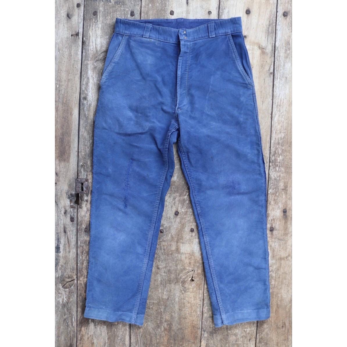 French Moleskin Trousers - Etsy