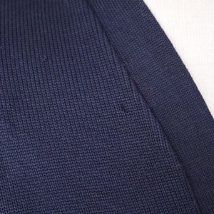 Vintage 1960s 60s American USA Blue Wool Knitted Varsity Ivy League ...