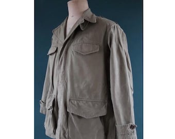 【VINTAGE】FRENCH ARMY M-47 SIZE43 1950s Vintage French Military Army M47 Cargo Pants Heavy