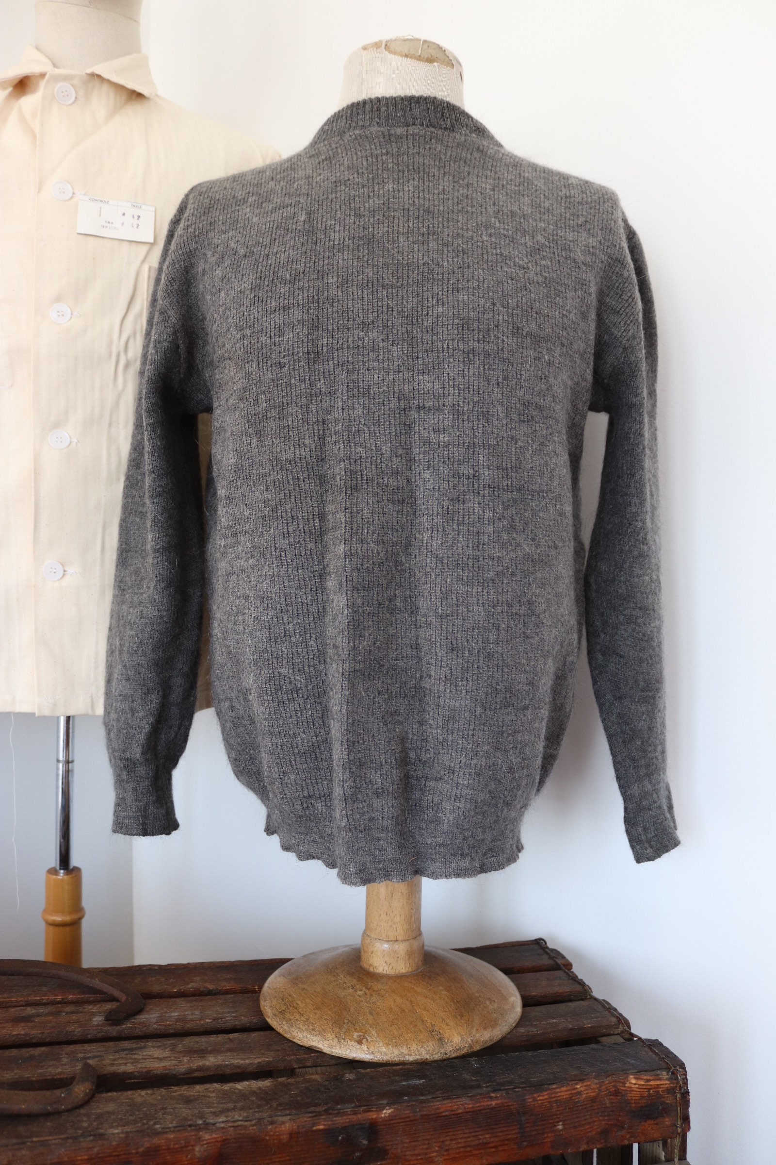 Swiss army top wool sweater