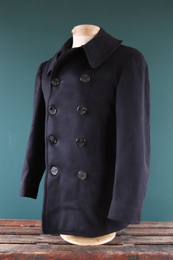 Us navy shop reefer coat