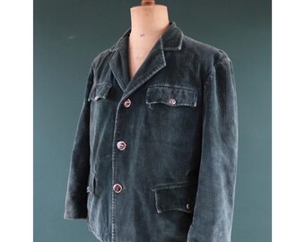 Adolphe Lafont Corduroy Work Jacket, Size Small - Etsy
