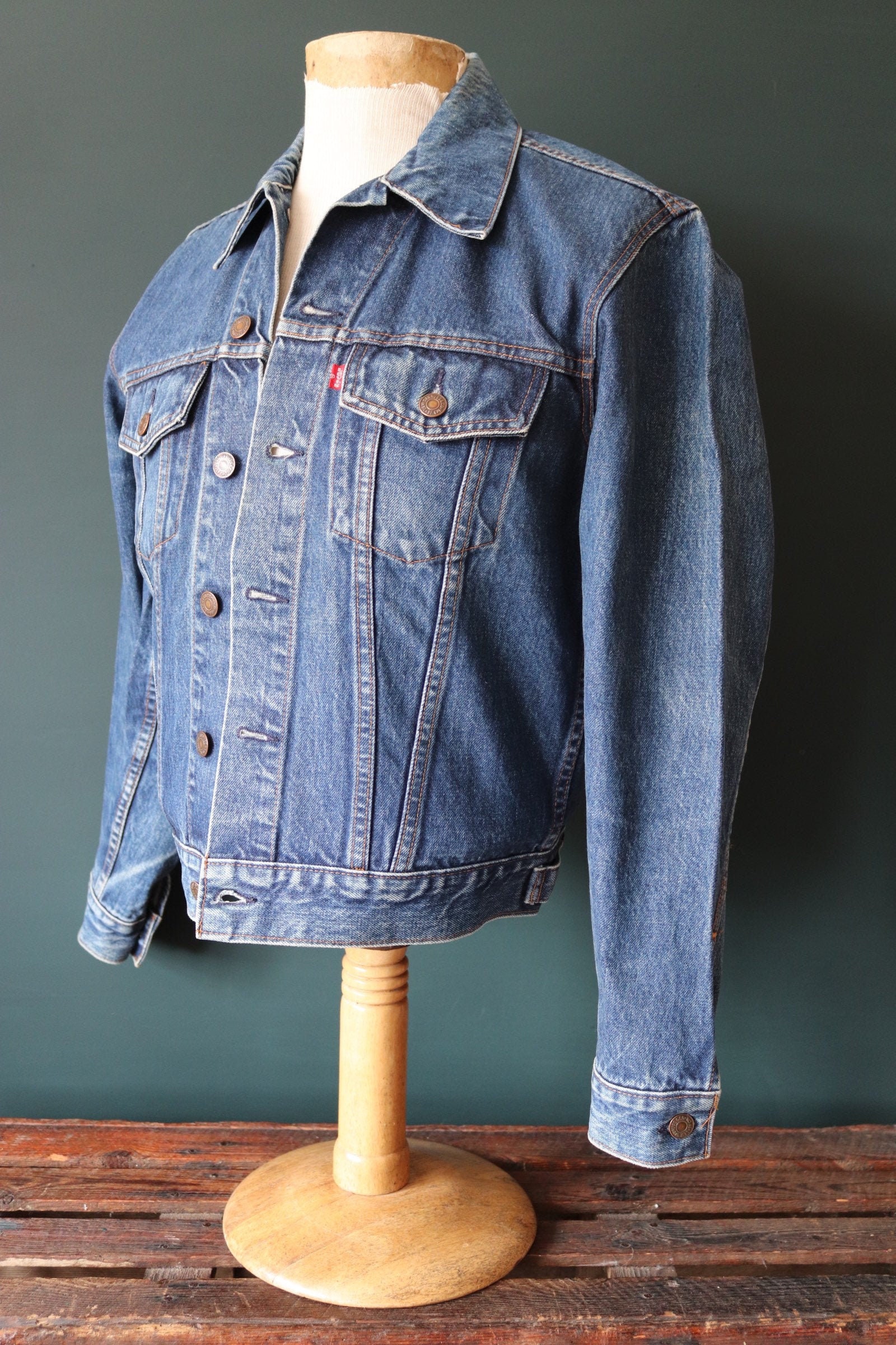 Vintage 1970s 70s Levi Strauss Levis 70506-0217 denim jacket type 3