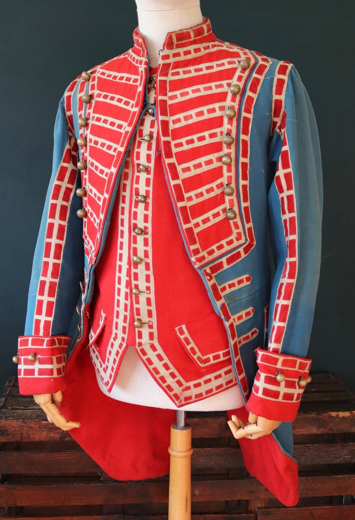 1900s French vintage tailcoat