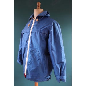 Vintage 1970s sailing anorak - 1980s jacket - waterproof flotation gear - 46” chest