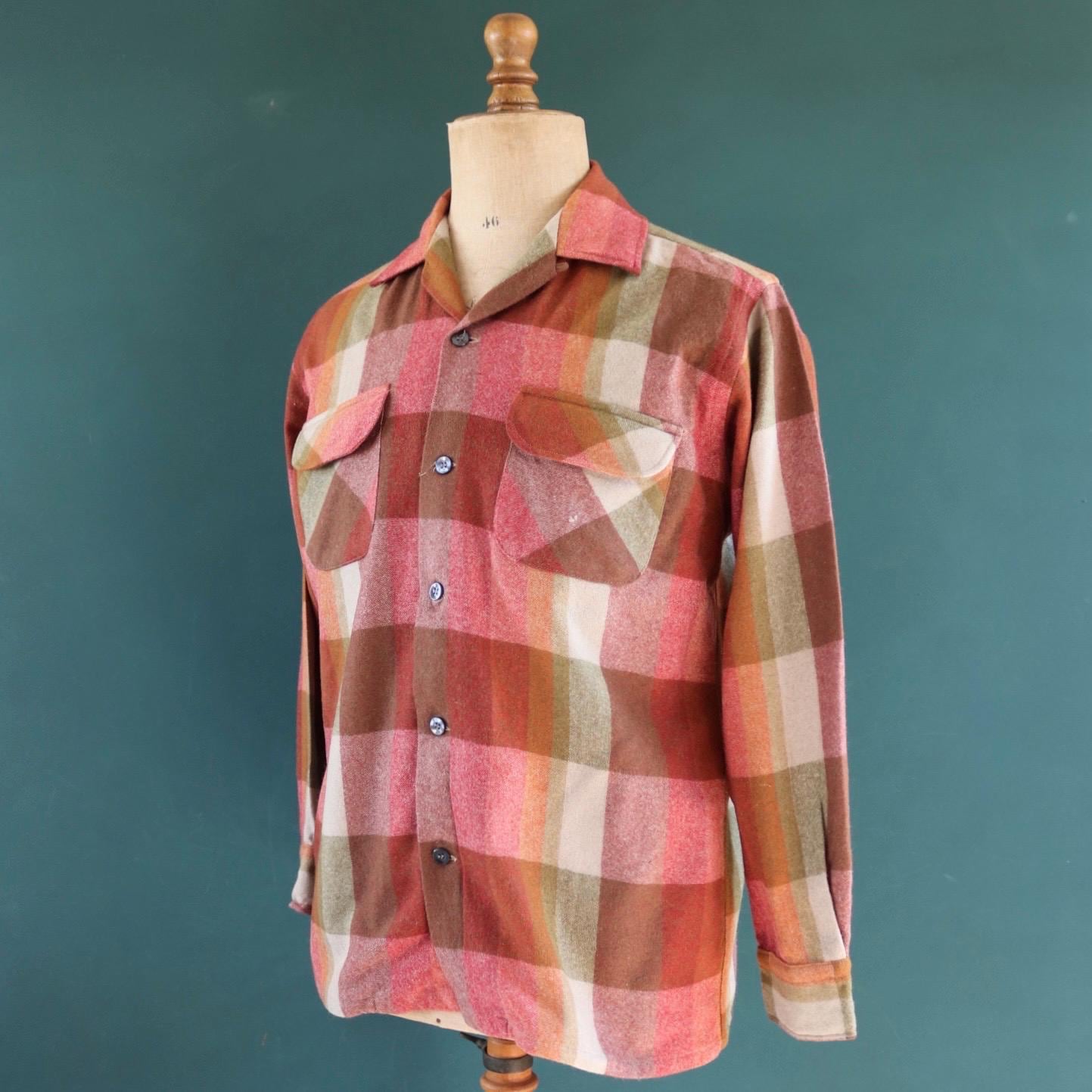 Pendleton Shadow Plaid Shirt - Etsy UK