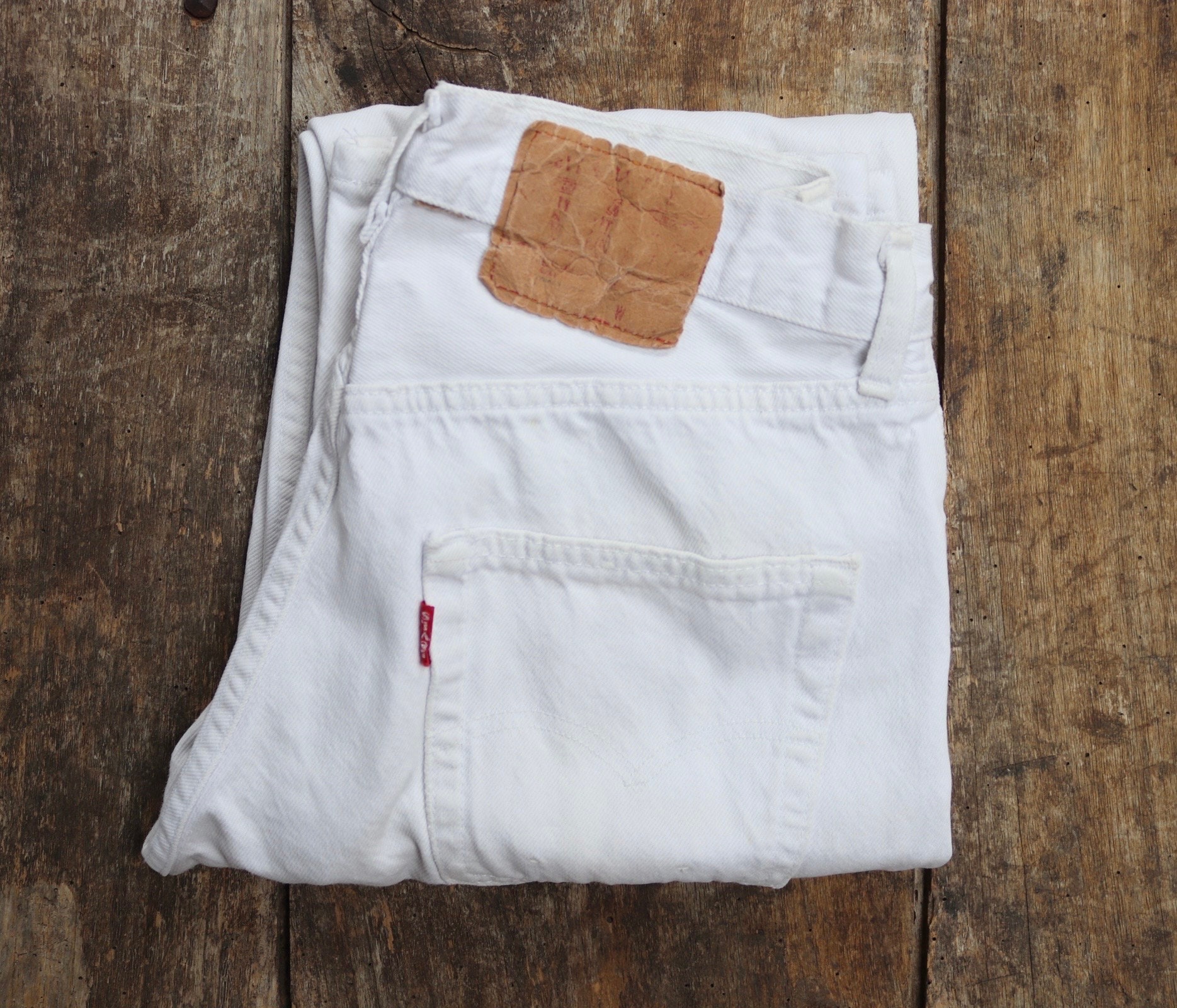 Levis White Tab - Etsy