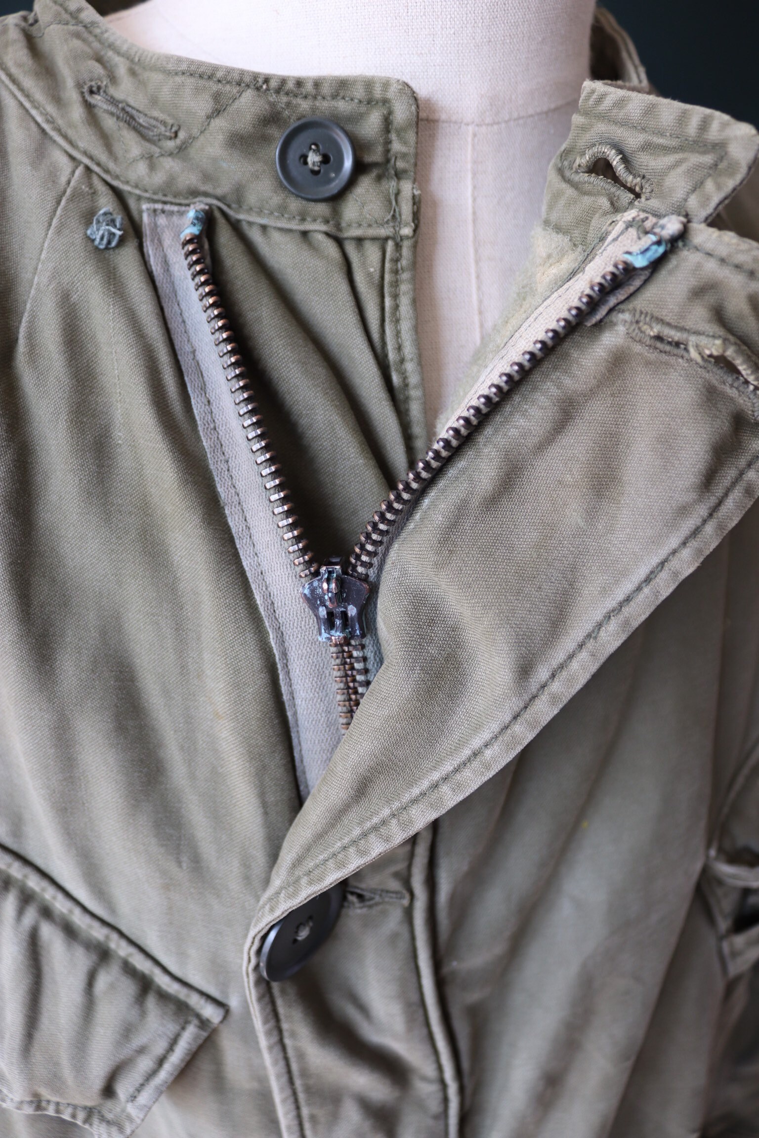 Vintage 1950s 50s British army middle parka jacket military extreme