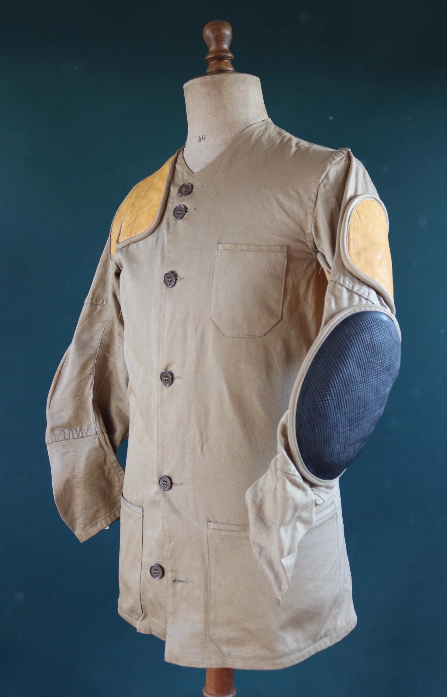 Vintage 1950s 60s Shooting Jacket - 10-X Hunting Rifle - 39