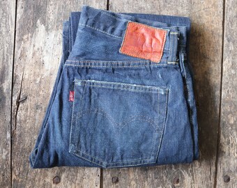 Vintage Levi's from the 1930's - 1960's Big 'E' Levi lvc selvedge 