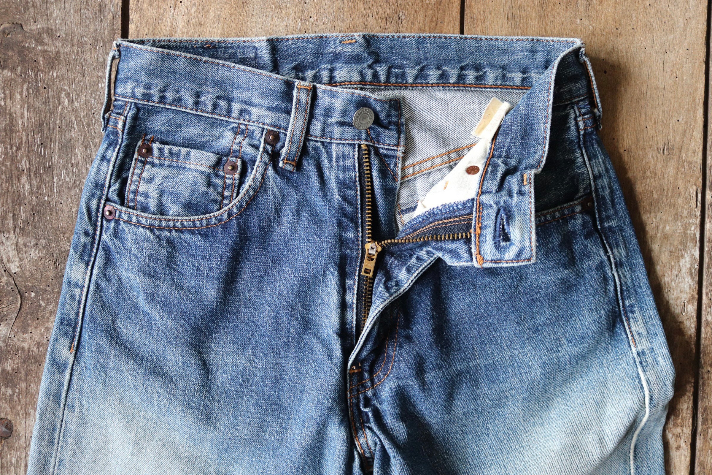 Vintage Levis Levi Strauss LVC 502 big capital e denim jeans selvedge ...