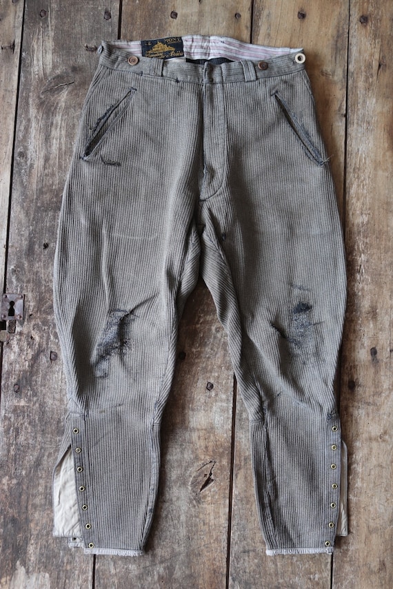 股上34cm30〜50s french work pants