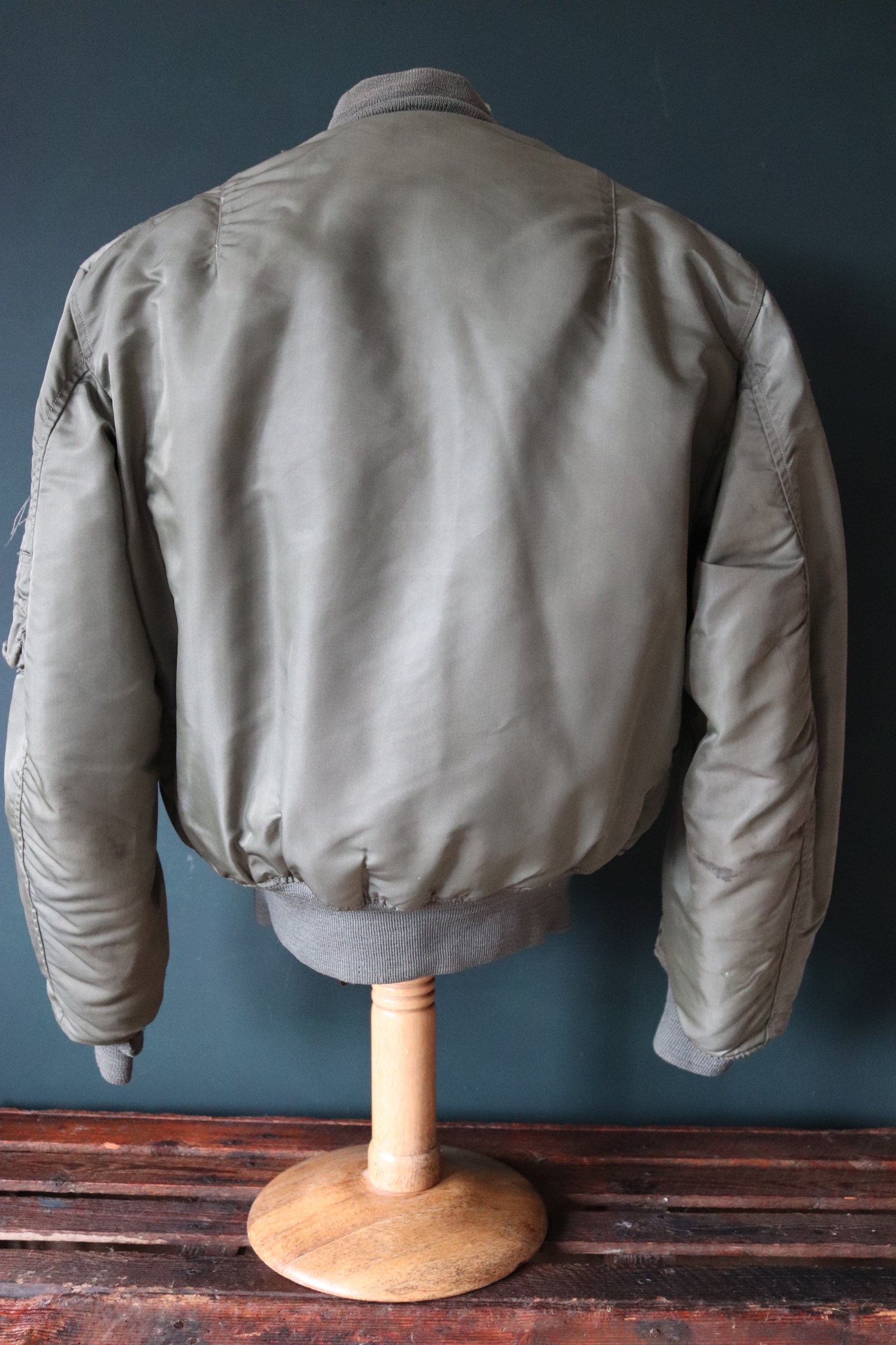 Vintage 1960s 60s Skyline Clothing MA-1 MA1 flight bomber jacket
