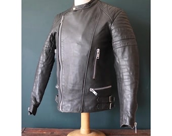 Vintage 1930s 40s Goatskin Leather Jacket - California